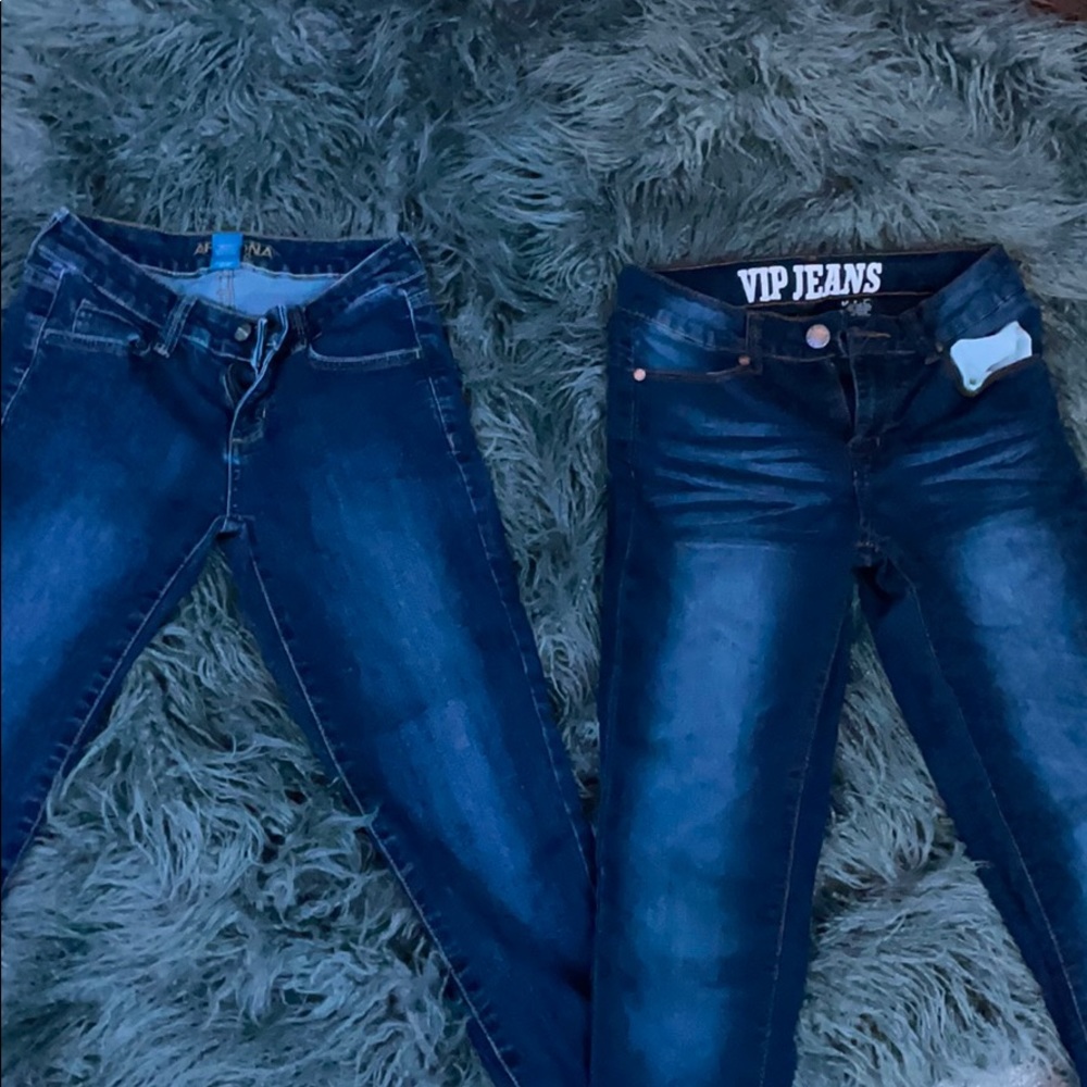 Two jeans for the price of one.